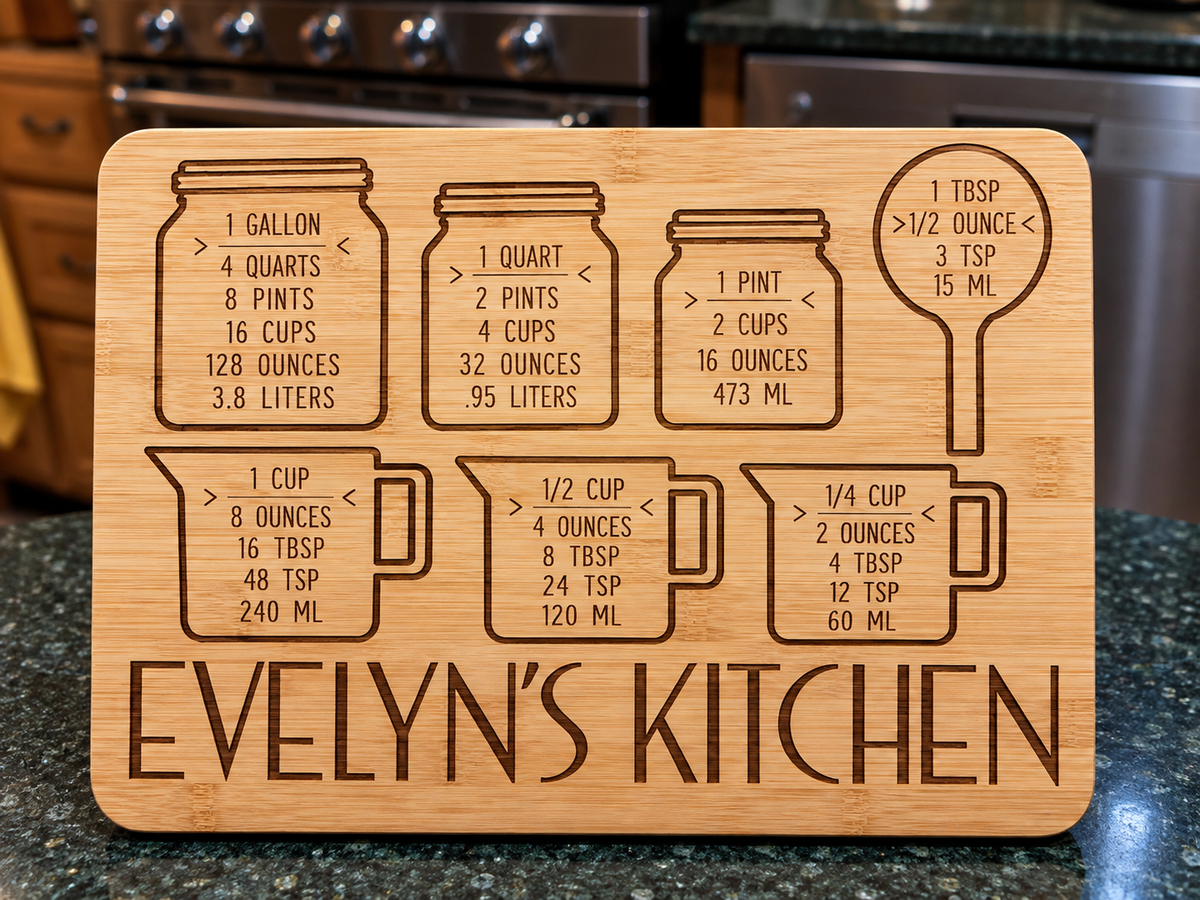 Custom Engraved Cutting Board